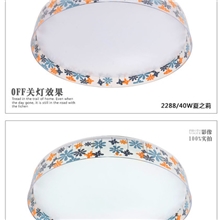 厂家批发新款亚克力圆吸顶灯酒店过道灯LED吸顶灯房间灯管面包灯