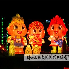 批量供应优质手工制作彩灯、花灯、灯会、彩车彩船、节日彩灯