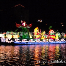 宣传彩车/节日彩车/大型花车/灯会/节庆装饰/彩船/龙舟/场地布置