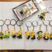 蟲不知神偷奶爸钥匙链卑鄙的我神偷奶爸钥匙扣包包挂饰挂件