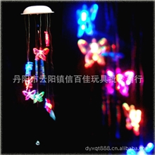 GY089梦幻七彩闪光风铃新奇特时尚创意礼品地摊货批发热销产品