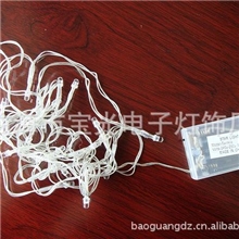 厂家供应透明线电池灯串