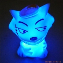 七彩灰太狼小夜灯美羊羊喜羊羊系列小夜灯七彩玫瑰花小夜灯