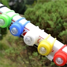 厂家批发自行山地车尾灯七彩青蛙灯头盔灯警示灯【青蛙灯】