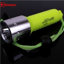 C42强光XML-T6潜水手电筒防水手电筒潜水电筒18650强光手电筒