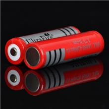正品神火18650锂电池可充电4200毫安高容量强光手电筒尖头3.7电池