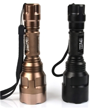 批发正品神火c8强光远射进口手电CREEled手电筒套装高配质量好