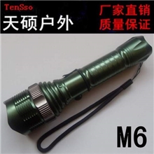 品牌清仓手电筒进口CREE照明LED手电筒旋转变焦强光手电筒