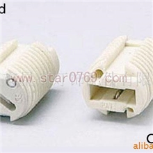 批发灯具配件G9灯头灯座外牙M4W厂家直销
