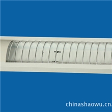 批发订做双管格栅日光灯支架/T8电子格栅日光灯支架