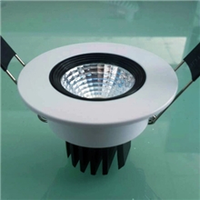 【厂家直销】2.0厚小3W室内led天花灯cob支架外壳灯具套件