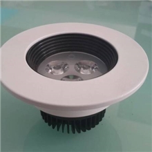 【厂家直销】3.5厚3w室内led大功率防眩光天花灯外壳支架灯具套件