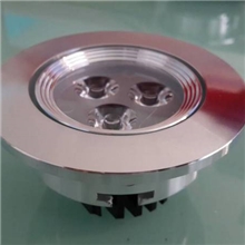 3W外壳套件LED天花灯大功率天花灯外壳4.0厚天花灯灯具外壳