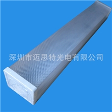 深圳灯具厂家直供T8日光灯支架LED荧光灯外壳带防尘净化灯罩