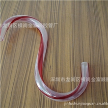 25X14"S型PVC拐杖/双色拐杖/环保圣诞PVC拐杖/士的管