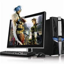 游戏型台电脑批发,四核工厂直批电脑1583#