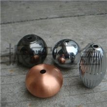 厂家供应窗帘装饰头窗帘杆饰头家具五金连接件