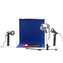 拍摄套装40cm拍摄套装摄影棚摄影灯亮棚套装方棚3200K色温