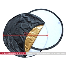 厂家生产摄影器材110cm五合一高档进口反光板带便携袋