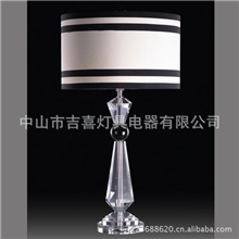 客厅台灯，吉喜灯饰个性高档精品床头书房灯专业酒店定做水晶台灯