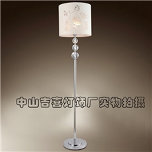 【新品特惠】简约时尚田园水晶茶几落地灯客厅卧室餐厅地灯