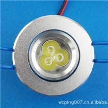 厂家供应天花灯led天花灯小3W天花灯