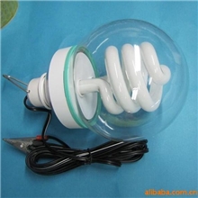 供应纯三基色DC/AC12V/24V/36V/48V带线带夹子直流球泡电子节能灯