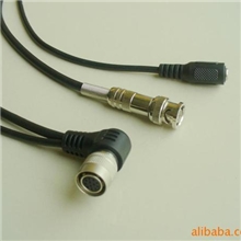 12PIN弯对BNC和DC，工业相机电源线视觉电线