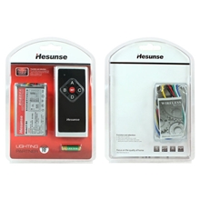 Y-B4四路带手动微电脑遥控开关220V无线灯具开关大功率可穿过壁