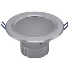 4寸led筒灯外壳套件9-12W刀片式散热器车铝led天花筒灯外壳