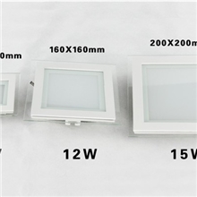 直销led筒灯12方形筒灯筒灯外壳套件灯饰配件压铸筒灯配件
