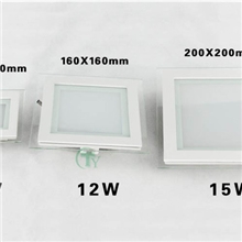 直销led筒灯6W方形筒灯筒灯外壳套件外壳含铝基板纸盒5630