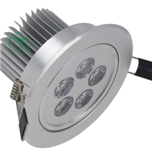 厂家直销常规天花灯led天花灯5W天花灯外壳天花灯外壳套件