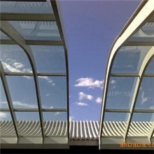 温室大棚专用PC耐力板/遮阳棚采光顶防护用PC透明耐力板