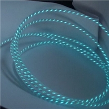 USB手机追光数据线半成品（EL线三、六芯线）