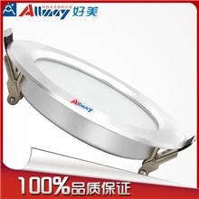 厨房客厅楼道商场超市3寸3W正发光超薄LED筒灯厂家直销