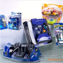 供应各类电子游戏产品吸塑盒折盒等塑料包装制品