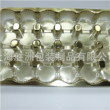 上海厂家批发供应镀金材料吸塑食品巧克力吸塑质优价廉