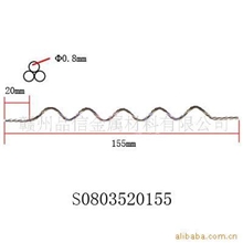 供应钨丝真空电镀波浪型钨丝镀膜