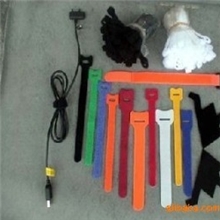 么术贴绑带丝印魔术贴粘扣带万能电线捆绑带