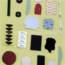 中山PE海绵双面胶模切，中山PE海绵胶背胶冲型