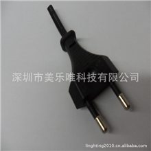 欧标插头线欧式电源线欧规两插电源线