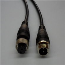 厂家供应RS765二芯航空公母插座连接线