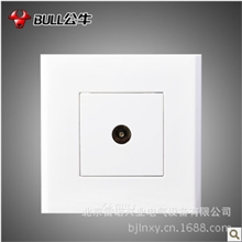 大量出售公牛品牌正品插座一位有线电视插座G05T103
