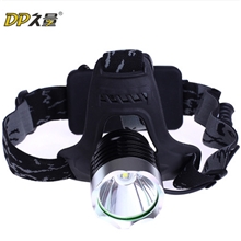 DP久量LED-534头灯强光充电头戴矿灯夜钓灯10W大功率锂电池
