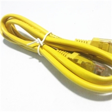 1米黄色网线/黄色网线/1米跳线/1M网线批发