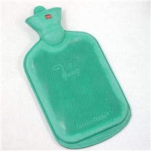 正品上海永字热水袋大号橡胶热水袋1750ml双面暖手宝