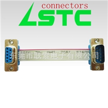 直供公母连接器,UL2651#28AWGIDC单排连接器PH1.27mm灰排线