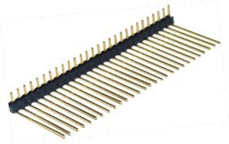 深圳连接器厂家专业生产PH2.54/2.0/1.27插针排针90度180度