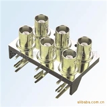 BNC多孔插座插头，BNC6PORT底座接头